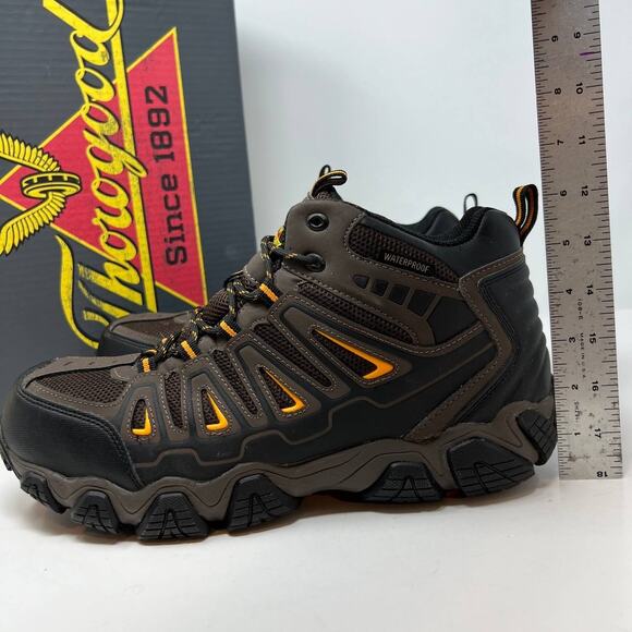 Thorogood Men's Crosstrex Hiking Boots Size 11.5W Composite Safety Toe Outdoors - Picture 9 of 15